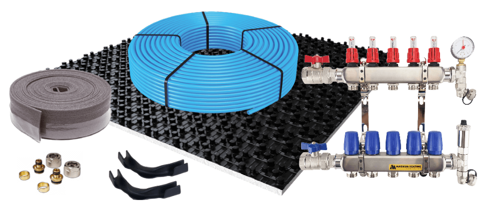 Een complete vloerverwarmingsset: wat heeft u nodig?