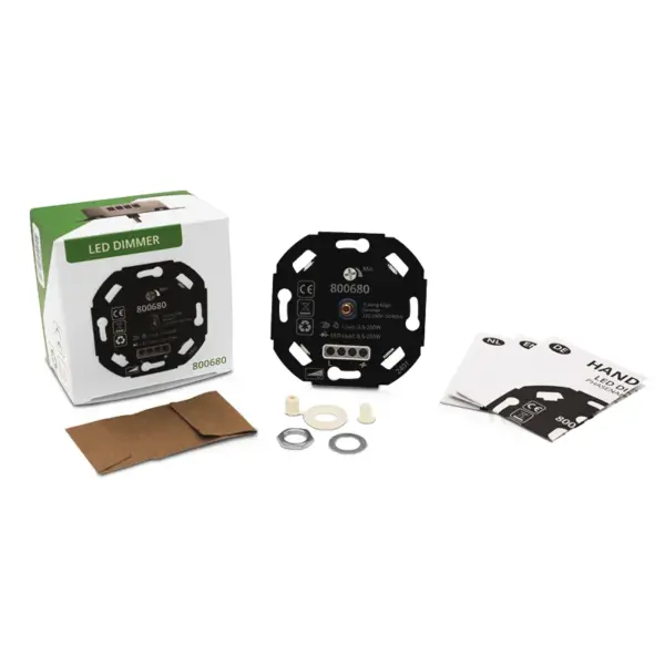 Led dimmer | 0.5-250W | Fase afsnijding | Universeel - Image 2