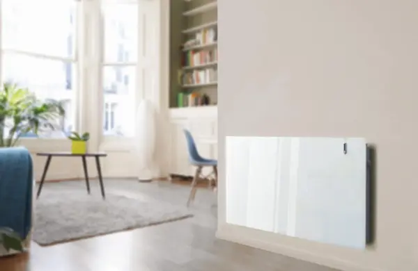 DRL E-Comfort Erea WiFi infrarood radiator Wit Glas 450x1020 1500W - Image 2