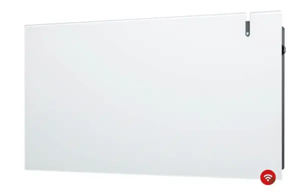 DRL E-Comfort Erea WiFi infrarood radiator Wit Glas 450x1020 1500W