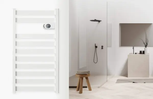 DRL E-Comfort Zion vloeistof vrije radiator Wit 898x508 750W - Image 2