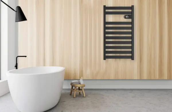 DRL E-Comfort Zion vloeistof vrije radiator Antraciet 898x508 750W - Image 3