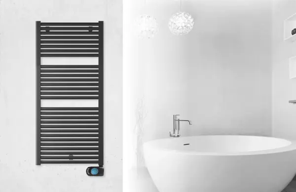 DRL E-Comfort Claudia Mat Zwart 1807x400 900W