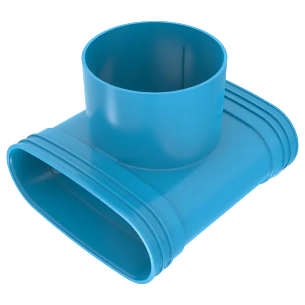 Wavin Ventiza T-stuk 195x125 H=100 3M