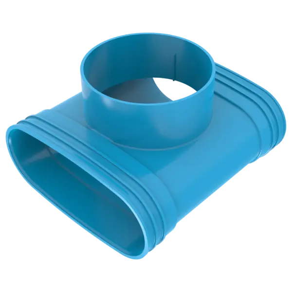 Wavin Ventiza T-stuk 195x125 H=70 3M