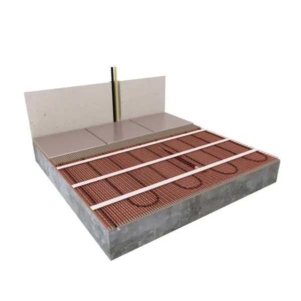 123Heat Vloerverwarmingsmat Set 4 m2- 600 Watt incl. Wifi thermostaat - Image 6