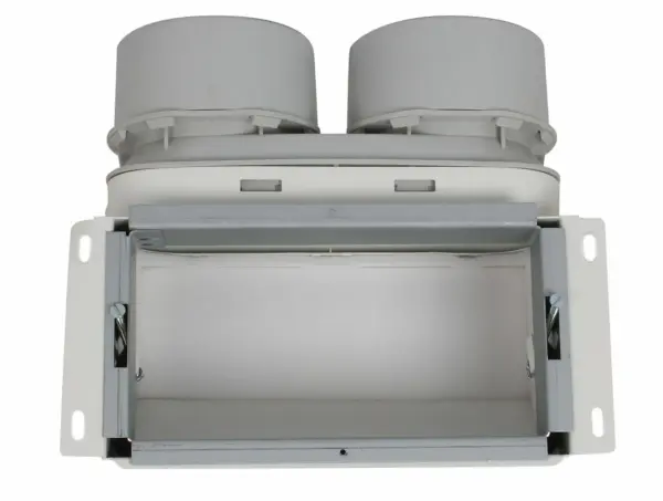 Vent-Axia Uniflexplus wandcollector bovenaansluiting 2x Ø90 mm