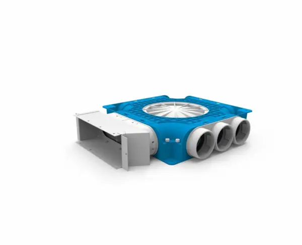Vent-Axia Uniflexplus ventilatie samengestelde verdeler 9x Ø69mm voor instortkanaal 220x80mm 220x80mm