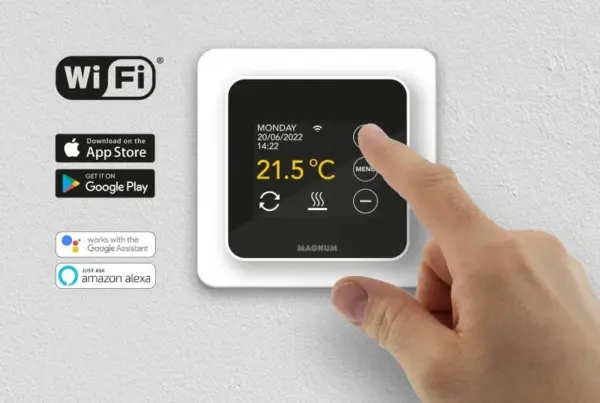 MAGNUM Remote Control Wi-Fi inbouw klokthermostaat Zwart - Image 4