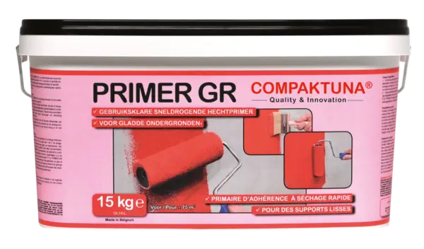 Compaktuna - Primer GR ( Niet zuigende ondergrond ) 5 KG