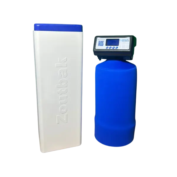 123InstallatieMaterialen - Duowaterontharder 12 liter inclusief zoutbak 60 en isolatiehoes