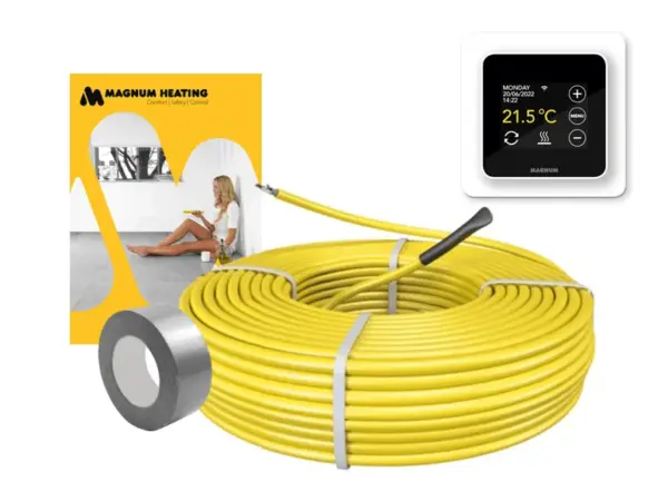 MAGNUM Cable Wifi Control set 1250 Watt - 73,5 meter Thermostaat zwart