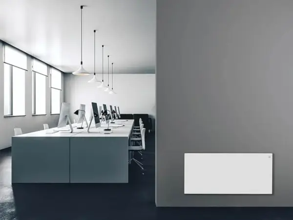 Masterwatt Mondo elektrische radiator met klokthermostaat en aanwezigheidssensor 750 Watt, 750 Ã— 500 Ã— 68 mm - Image 2