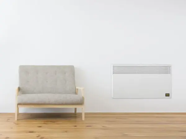 Masterwatt Robuust basic elektrische convector 1500 Watt, 600 Ã— 450 Ã— 80 mm - Image 2