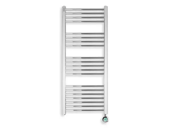 Masterwatt Calor chrome Elektrische badkamerradiator 350 Watt, 460 x 1280 x 85 mm