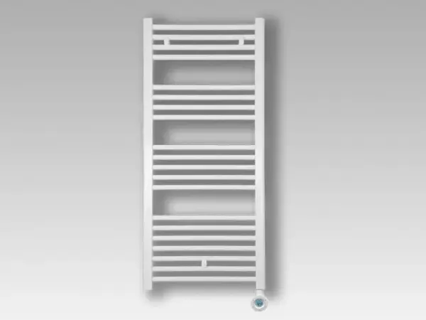 Masterwatt Calor white high elektrische badkamerradiator 1000 Watt, 600 Ã— 1.800 Ã— 85 mm