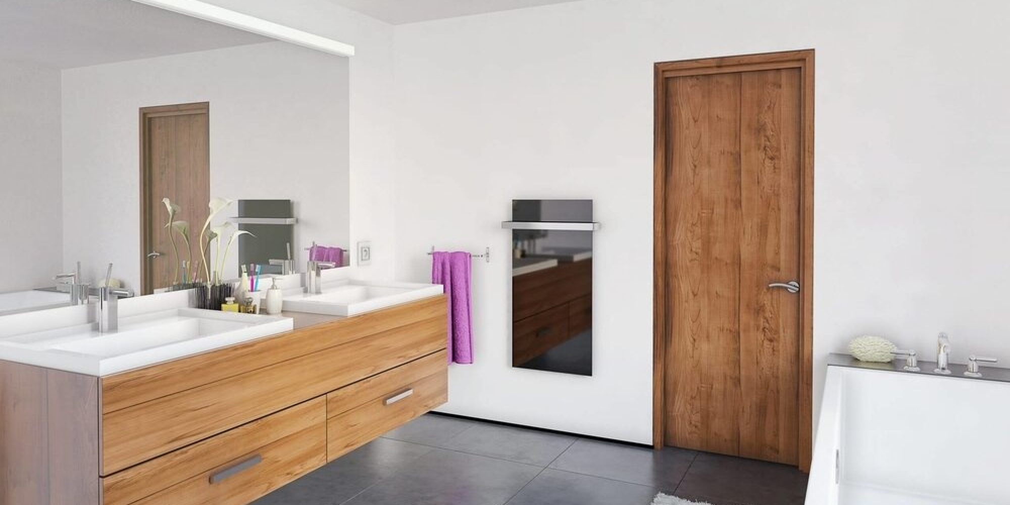 De voordelen van glazen infrarood panelen: perfect voor natte ruimtes