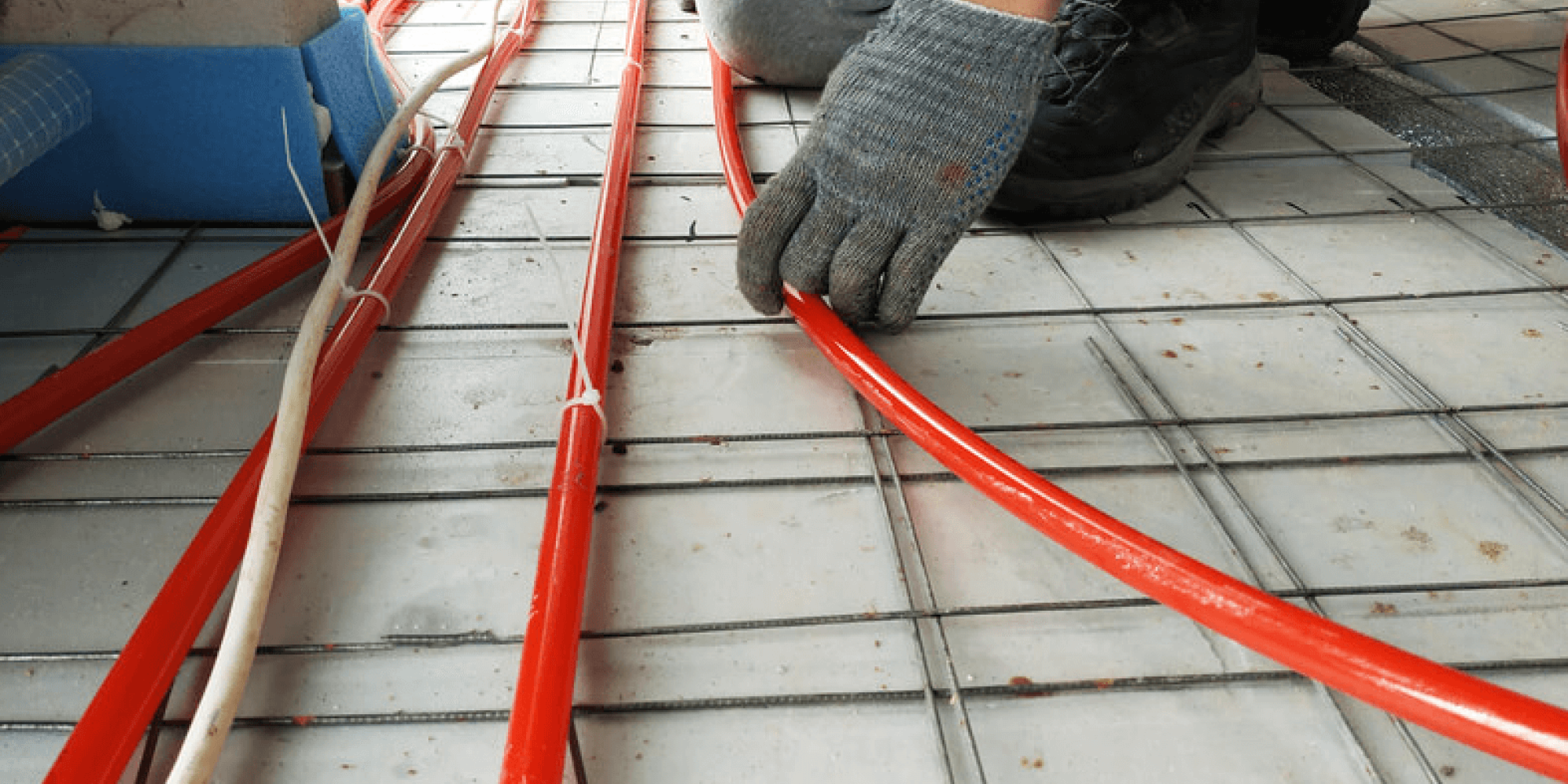 Vloerverwarmingsbuis leggen: hoe doe ik dat?