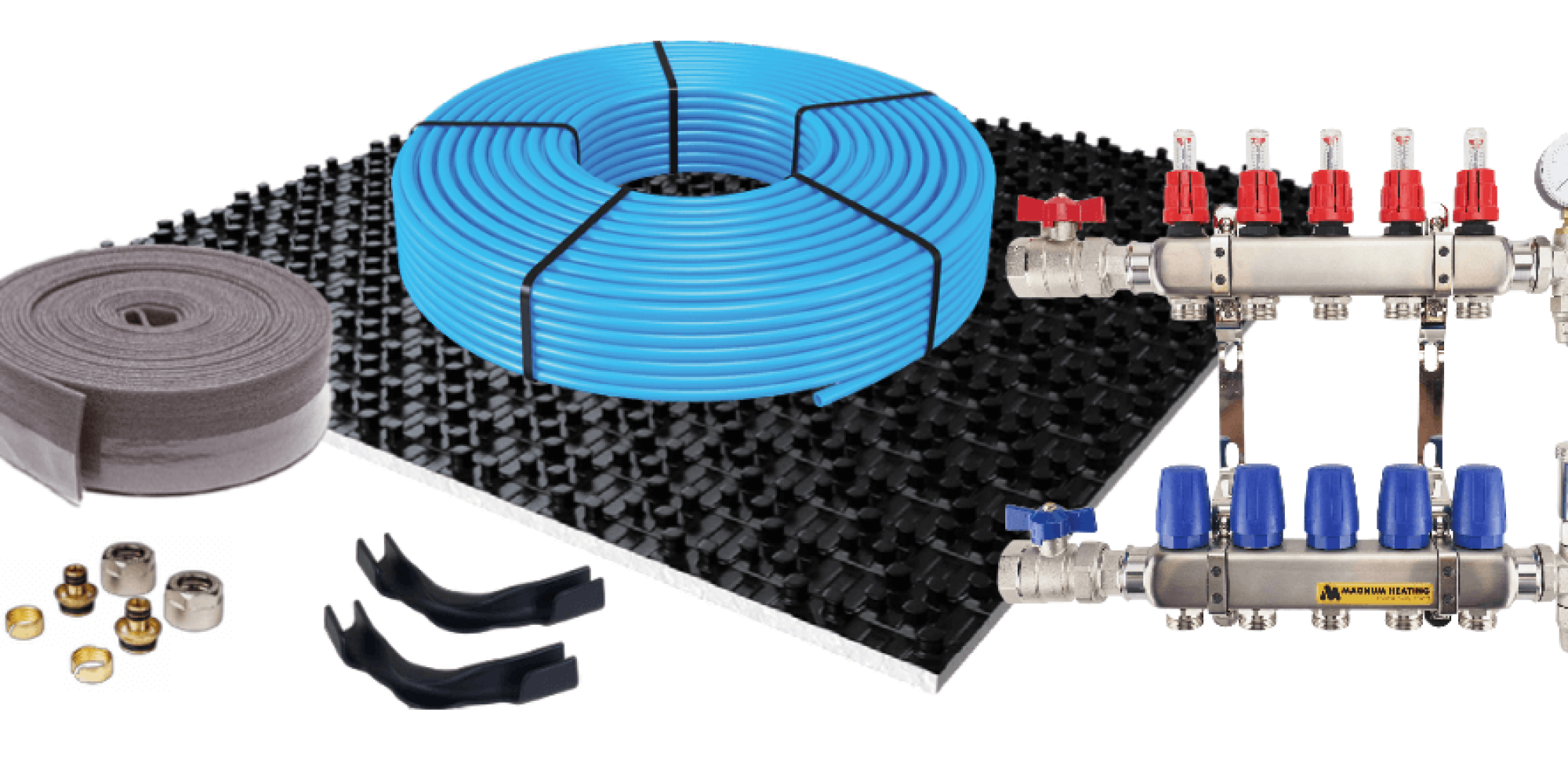 Een complete vloerverwarmingsset: wat heeft u nodig?