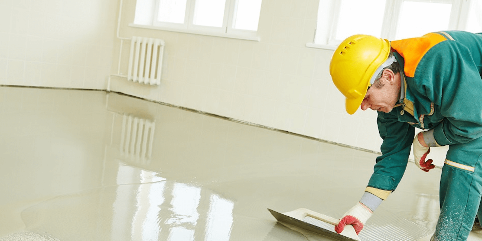 Wanneer vloerverwarming aan na egaliseren?